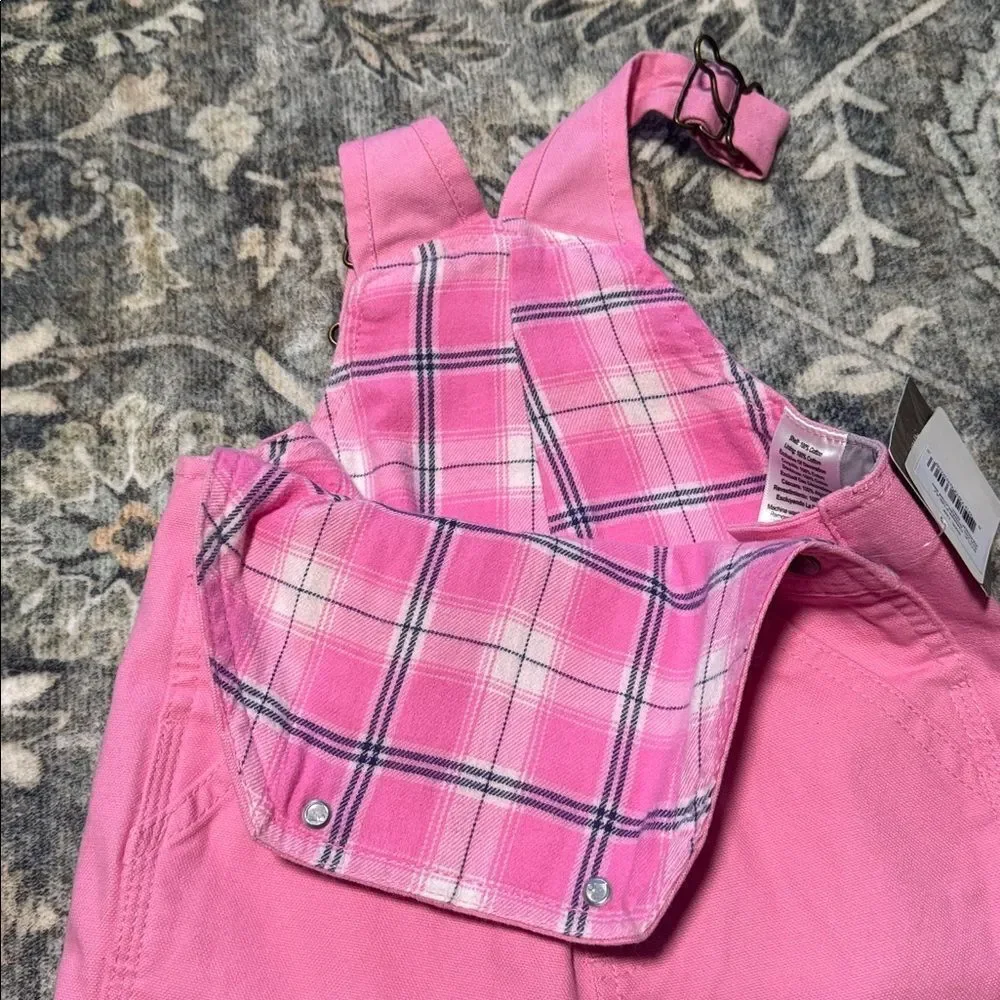 NWT Carhartt Baby Flannel Lined Overalls